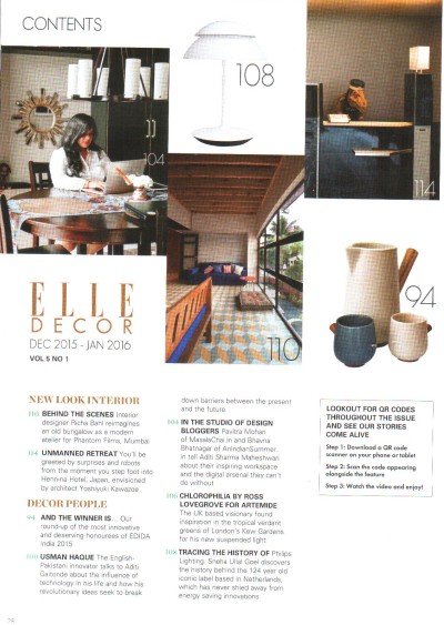 Elle Decor Dec 2015-Jan 2016